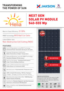 Solar Modules – Jakson Infrastructure